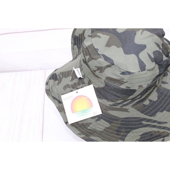 NWT Shade Camo Quick Dry Funky Bucket Bonnie Sun Hat by Swimlids - Picture 6 of 9